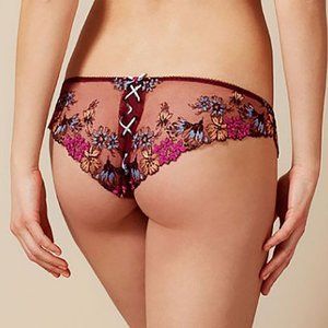 Agent Provocateur BLUEBELLE Brief NWT Burgundy